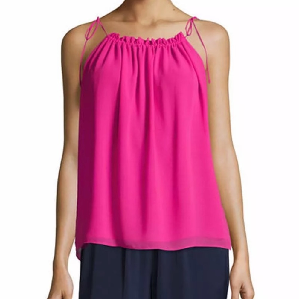 Laundry by Shelli Segal NWT Drawcord Tank 8 - Picture 1 of 1
